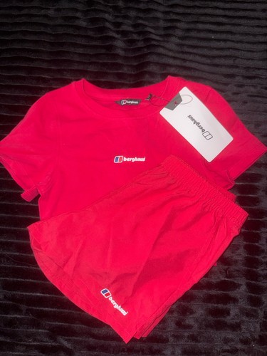 Pink berghaus kids shorts - kids,