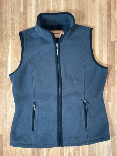 Schoffel grey fleece gilet