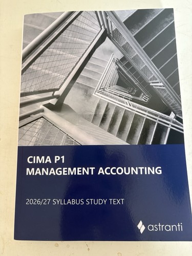 Cima management accounting - cima, p1