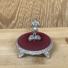 Vintage WHITE METAL French