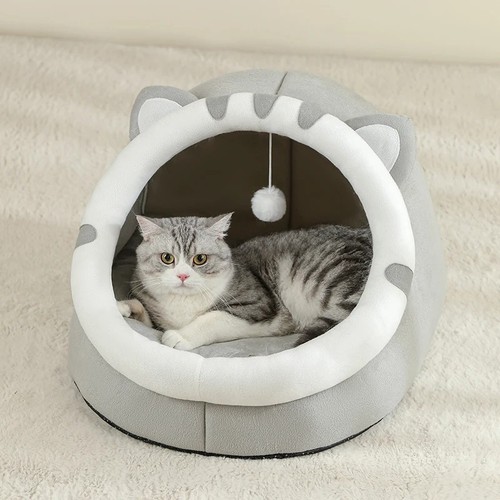 Cat bed warm pet - warm, house