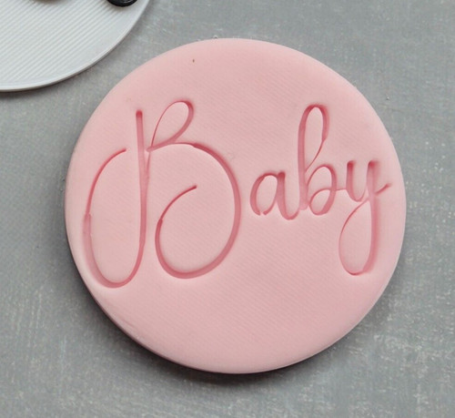 Cupcake stamp baby shower - baby,