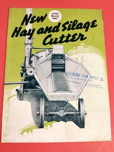 Case hay silage - silage, cutter