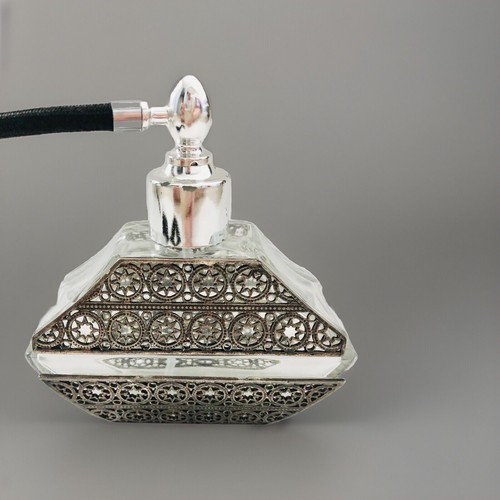 Vintage french silver filigree - silver,