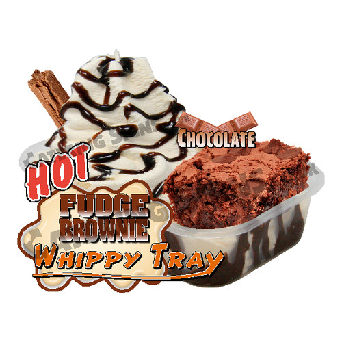 Chocolate hot brownie tray - hot,