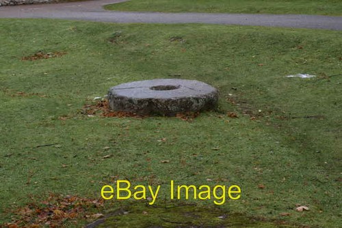 Photo 6x4 old mill stone - photo, in