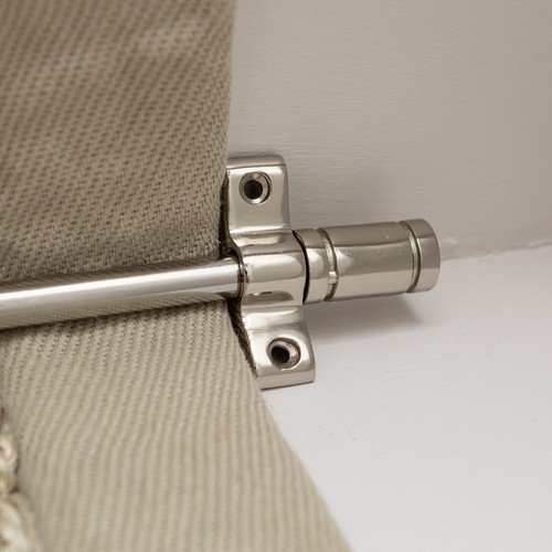 Nickel stair rods with - stair,