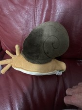 wild republic soft toy Snail Stuffed Animal Plush 12” X9” Clean E1