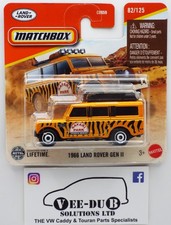 Matchbox 1966 Land Rover Gen 2 Orange JBT05 Mattel NEW Release 2025 Safari Park