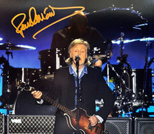 Paul McCartney Signed (The Beatles) Original 8x10 Authentic REAL Autograph w/COA