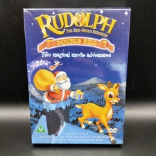 Rudolph the Red-Nosed Reindeer - The Movie/Rudolph and the Island R2 DVD OOP VGC