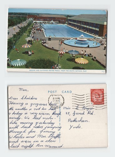 Vintage postcard butlin - vintage, butlin's