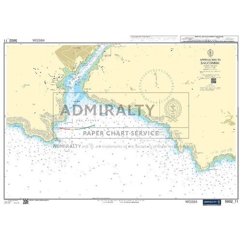 Admiralty small craft chart - small,