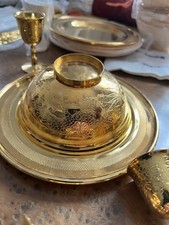 Chinese Gold Plated Engraved