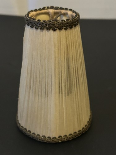 Antique vintage small pleated
