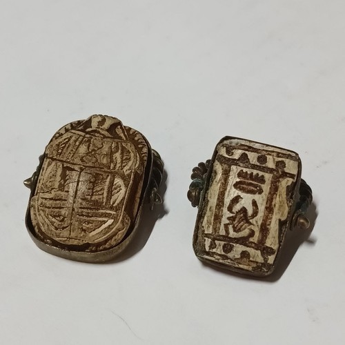Egyptian scarab ring ancient - scarab,