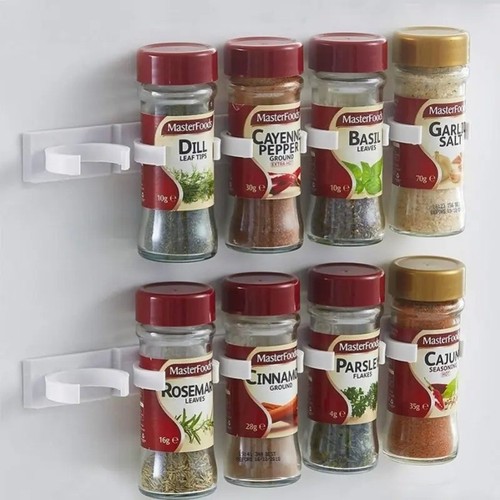 Wall mounted adhesive spice - 2x,