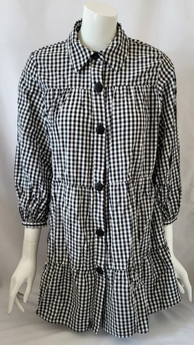 Zara gingham shirt dress - zara,