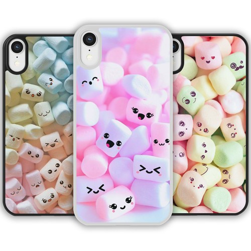 Cute kawaii marshmallow faces - kawaii,