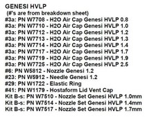 WALCOM GENESI HVLP PAINT GUN