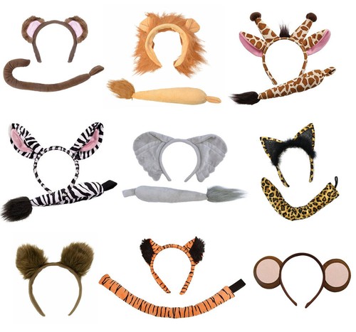 Jungle safari animal - jungle, headband