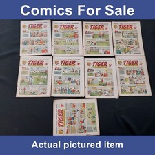Tiger comics #50 51 52 53 54