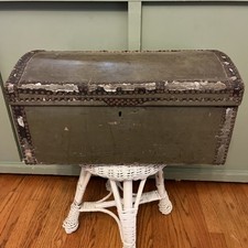 Old Antique Pine Chest