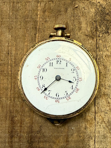 Antique waltham pocket watch - waltham,