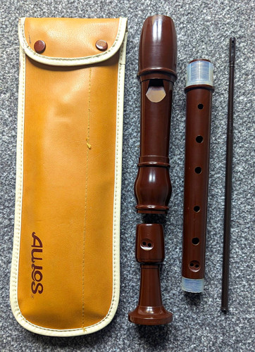 Aulos 205a treble recorder - 205a,