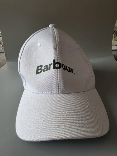 Barbour white baseball cap - barbour,