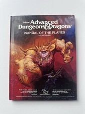 Advanced Dungeons & Dragons Manual of the Planes  TSR 1987 1st Edition AD&D RPG