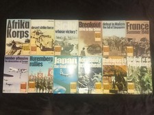 Campaign Books 1-12 Purnell's History of Second World War WW2 military history