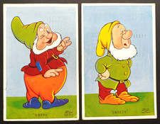 Two 1930's WALT DISNEY  Snow