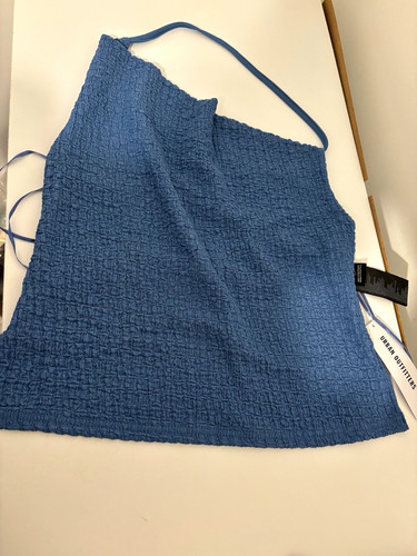 Urban outfitters blue smocked - urban,