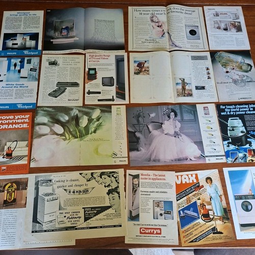 Home appliances vintage advert - home,