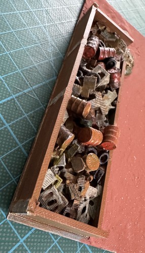 Unpainted scale gauge - unpainted-,
