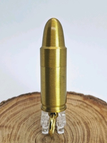 Modern brass trench art - trench,