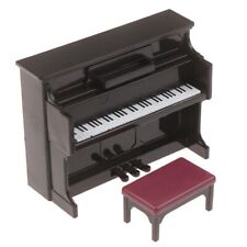 1:12 Dollhouse Furniture Miniature Mini Grand Piano Kids Pretend PlayD Fo
