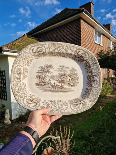 Antique large grey - antique,