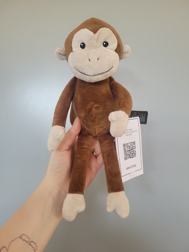 Soft toy monkey plush - soft,