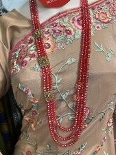 Long Digital Print Beads