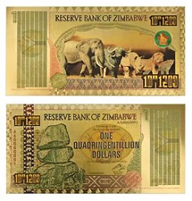 Zimbabwe quadringentillion - zimbabwe,
