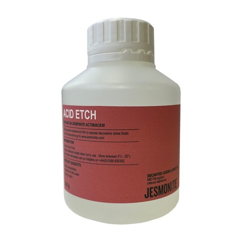 Jesmonite acid etch solution - solution,