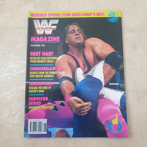 Wwf magazine november 1992 - wwf,