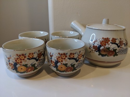 Japanese porcelain tea set - japanese,