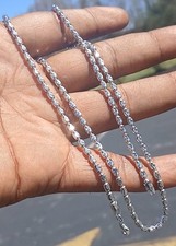 3mm DIAMOND CUT MOON LINK
