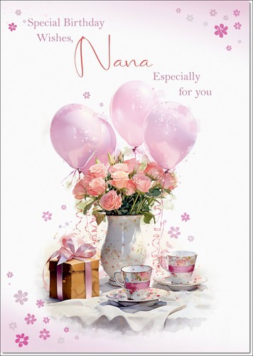 Doodlecards nana birthday card - doodlecards,