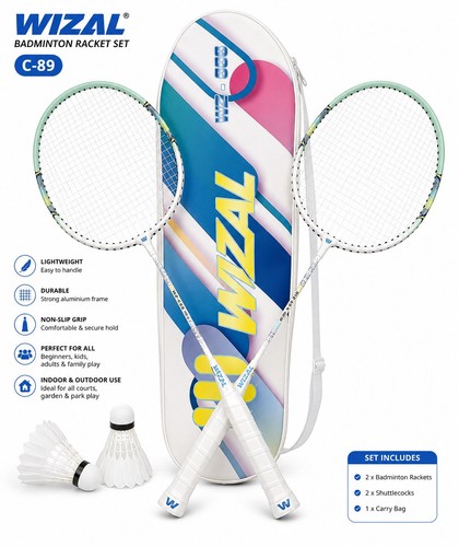 Wizal badminton racket - badminton,