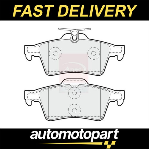 Apec blue brake pads set - blue,