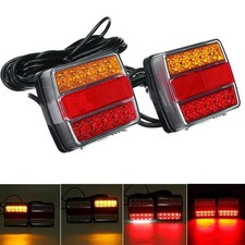 2x LED Trailer Tail Stop Light